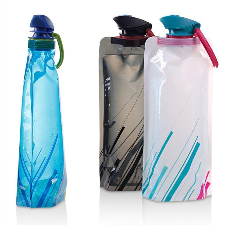 Outdoor Hydration Pack, Foldable Water Bottle