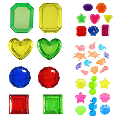 Summer Pool Diving Toys For Kids - Underwater Gem Set
