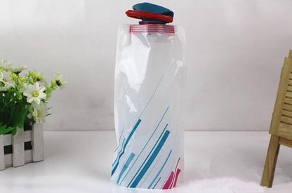 Outdoor Hydration Pack, Foldable Water Bottle