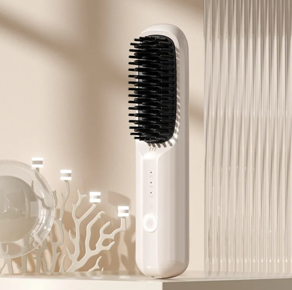 Ceramic Heat Hair Straightening Comb