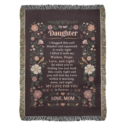 To My Daughter - Heirloom Blanket